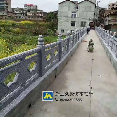 扇形桥板汉白玉栏杆